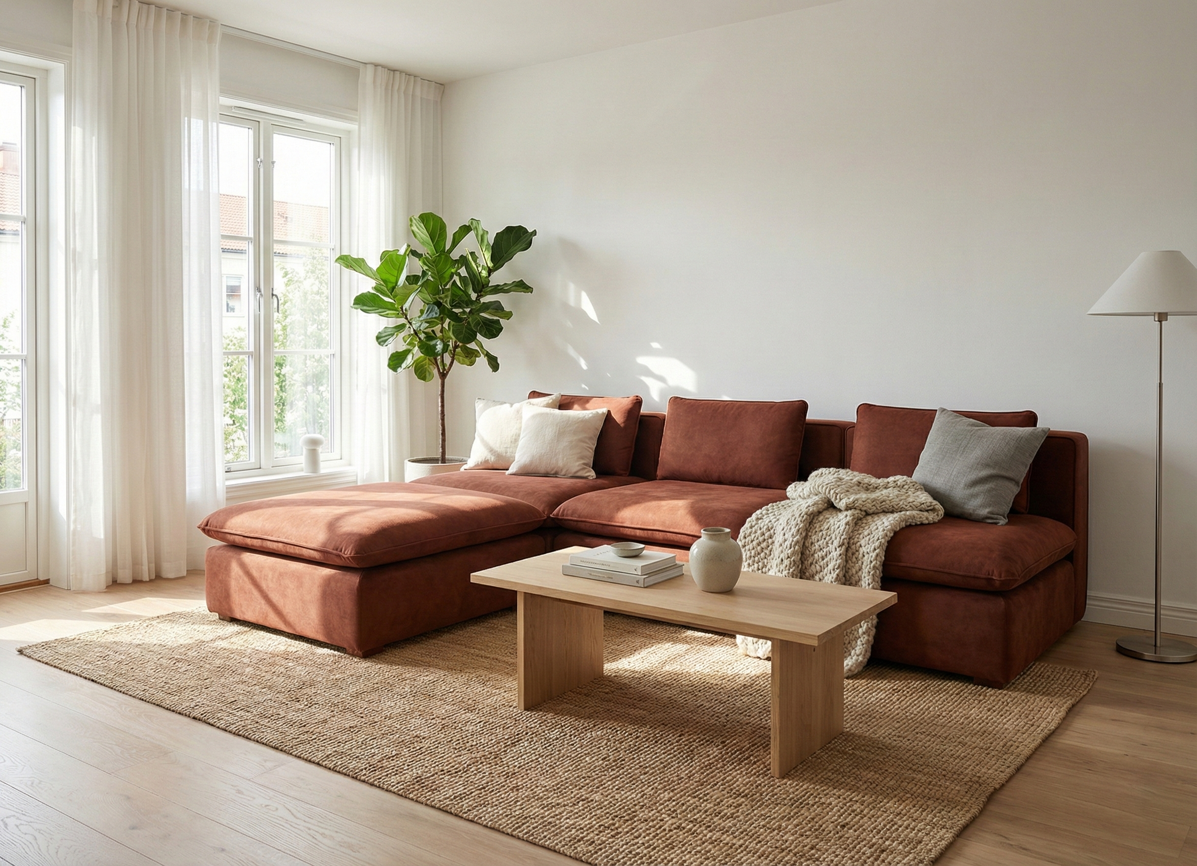 Drift L shape Sofa 2