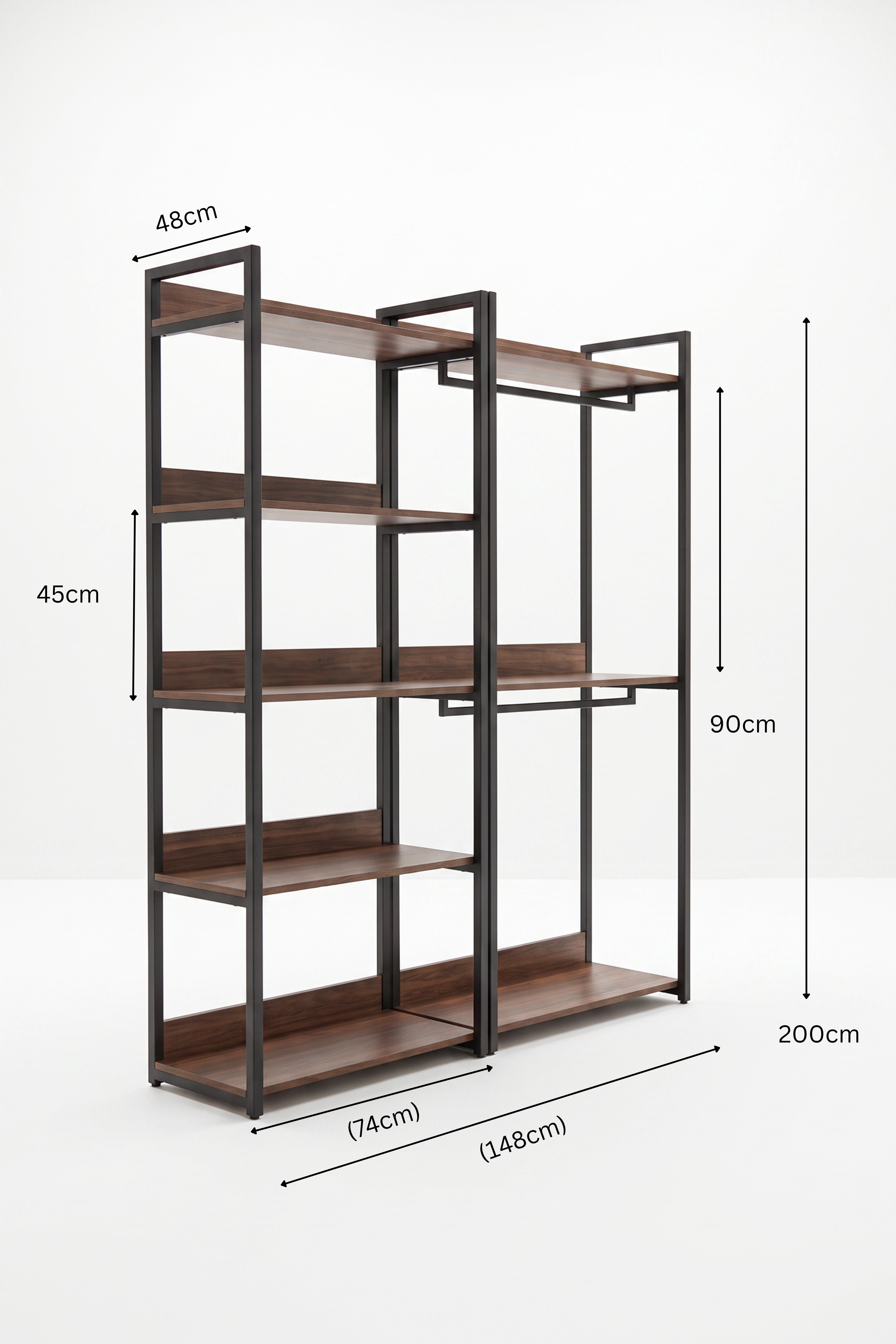 Urban Wardrobe UW21-WN دولاب معدن