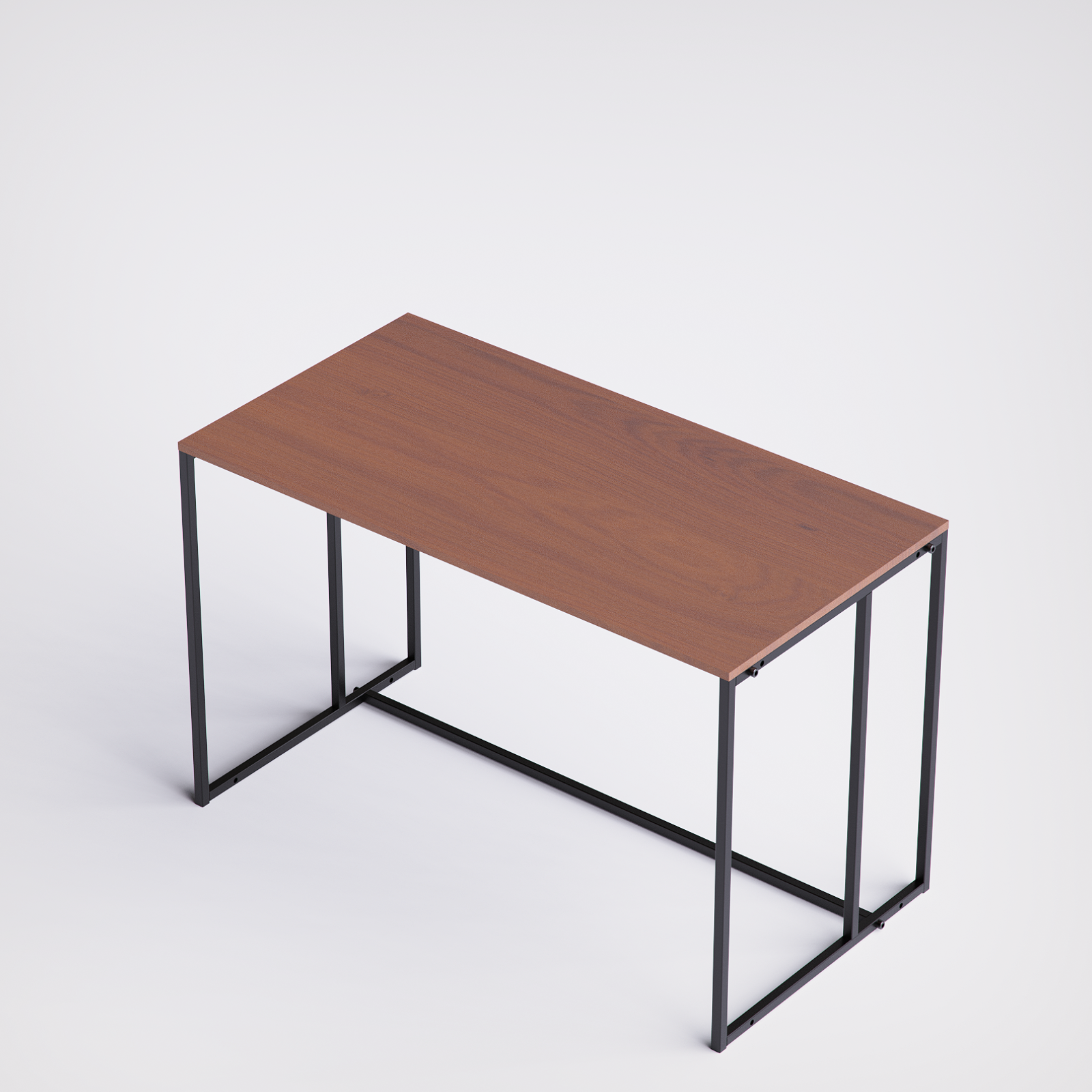 Block Desk With Side Shelving -BD5-BB