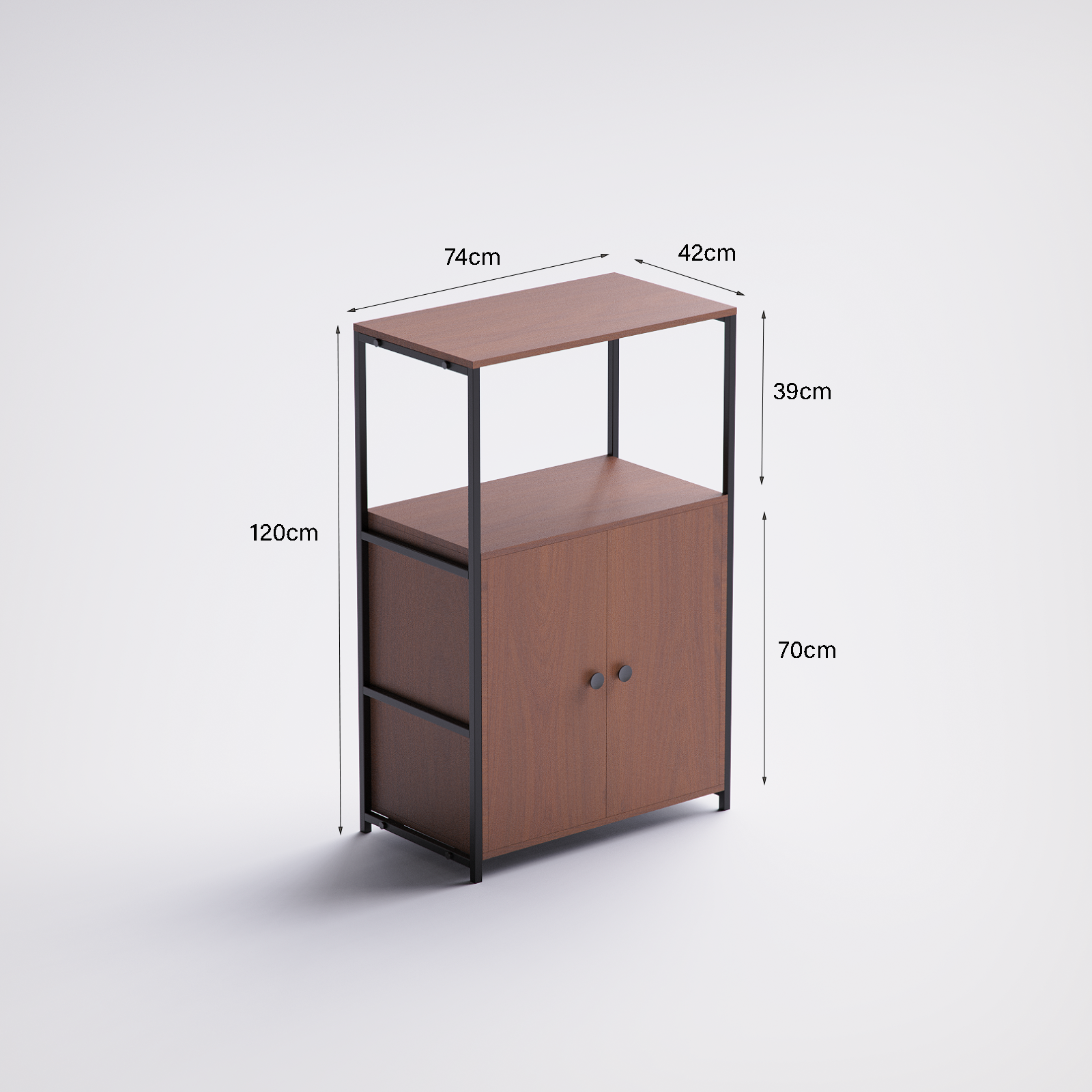 Block File Cabinet BC01-BB