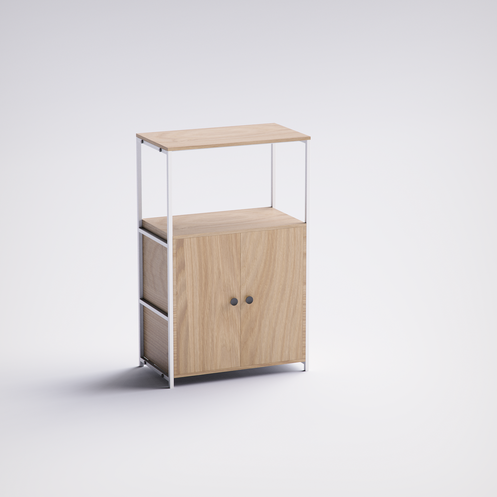 Block File Cabinet BC01-WN