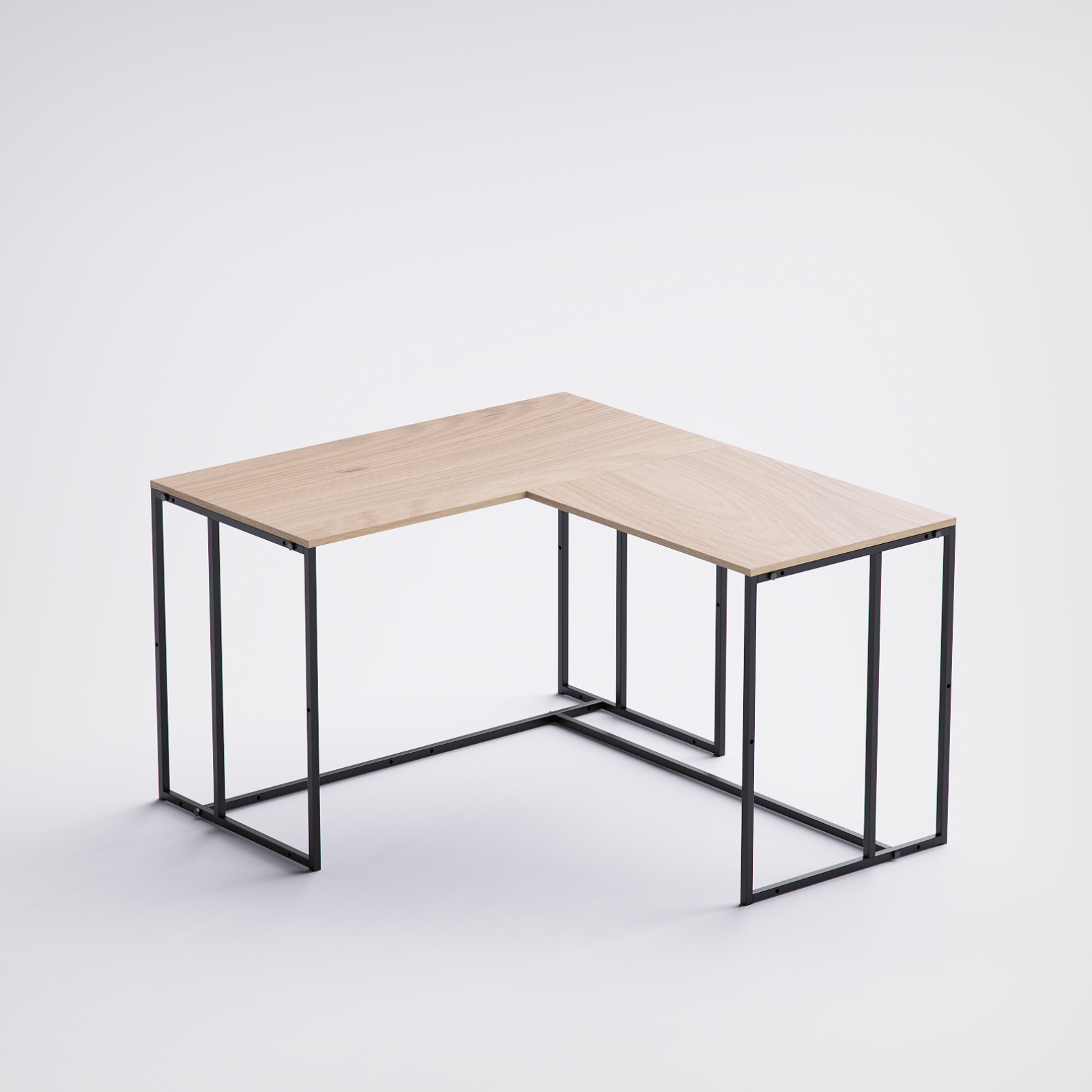 Block L -Shape Desk BD10-BN
