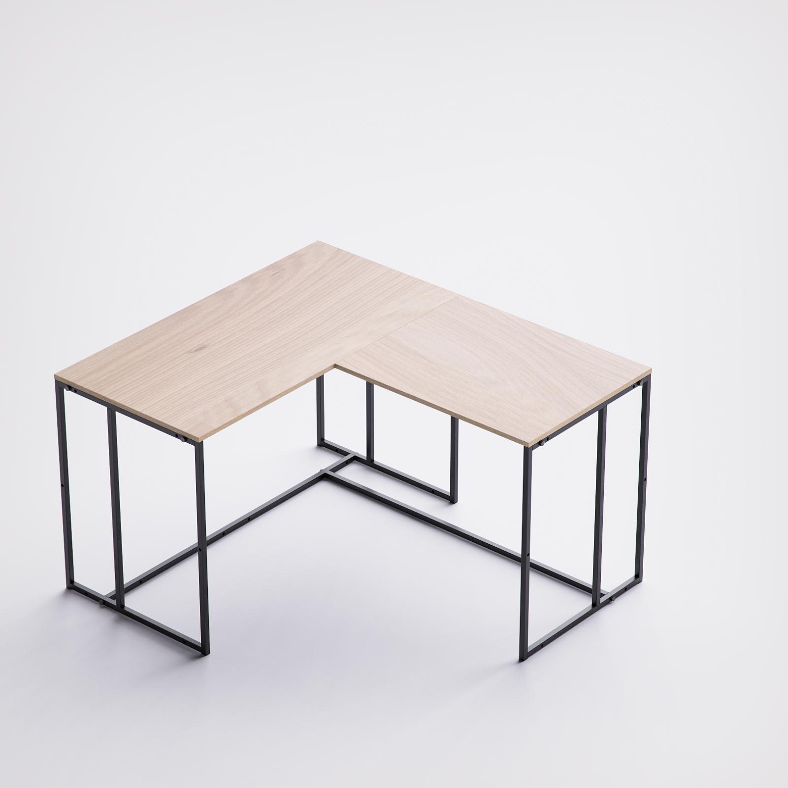 Block L -Shape Desk BD10-BN