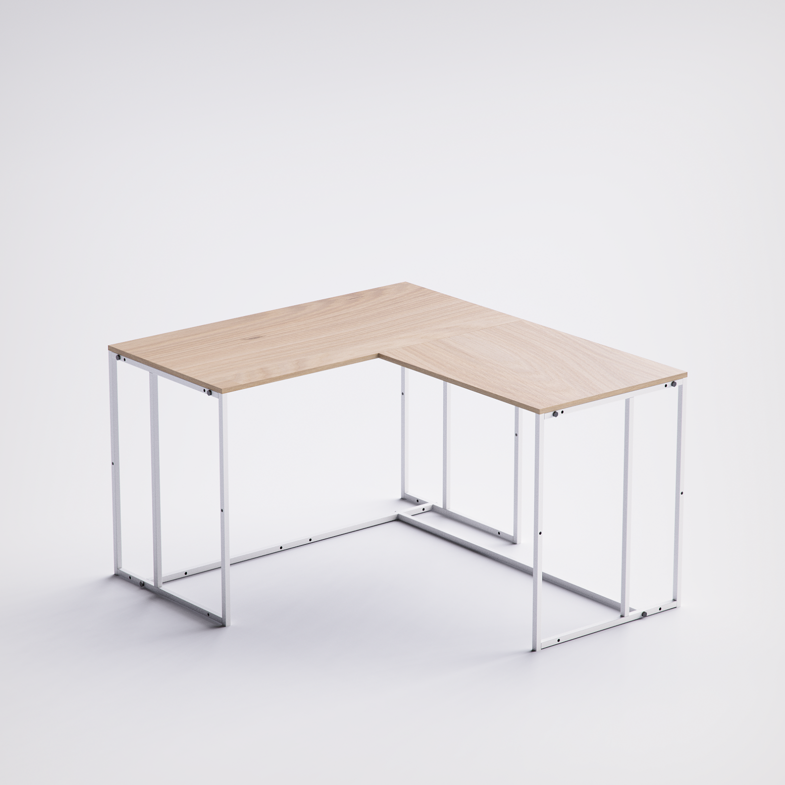 Block L -Shape Desk BD10-WN
