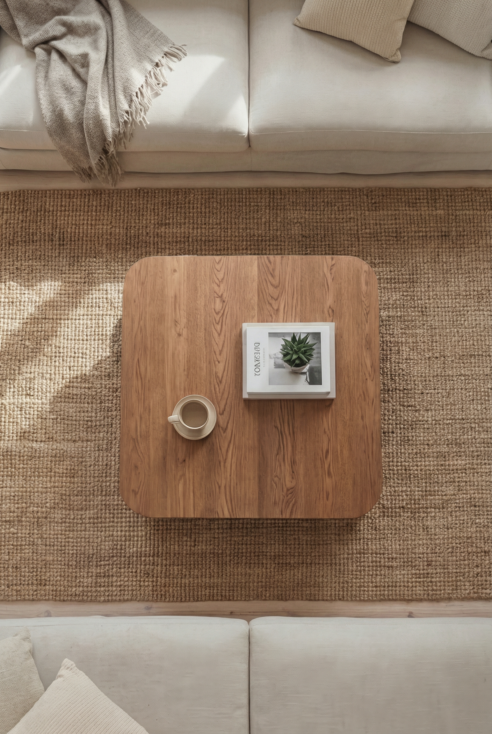 Brix Coffee Table CT2-B ترابيزه خشب مودرن