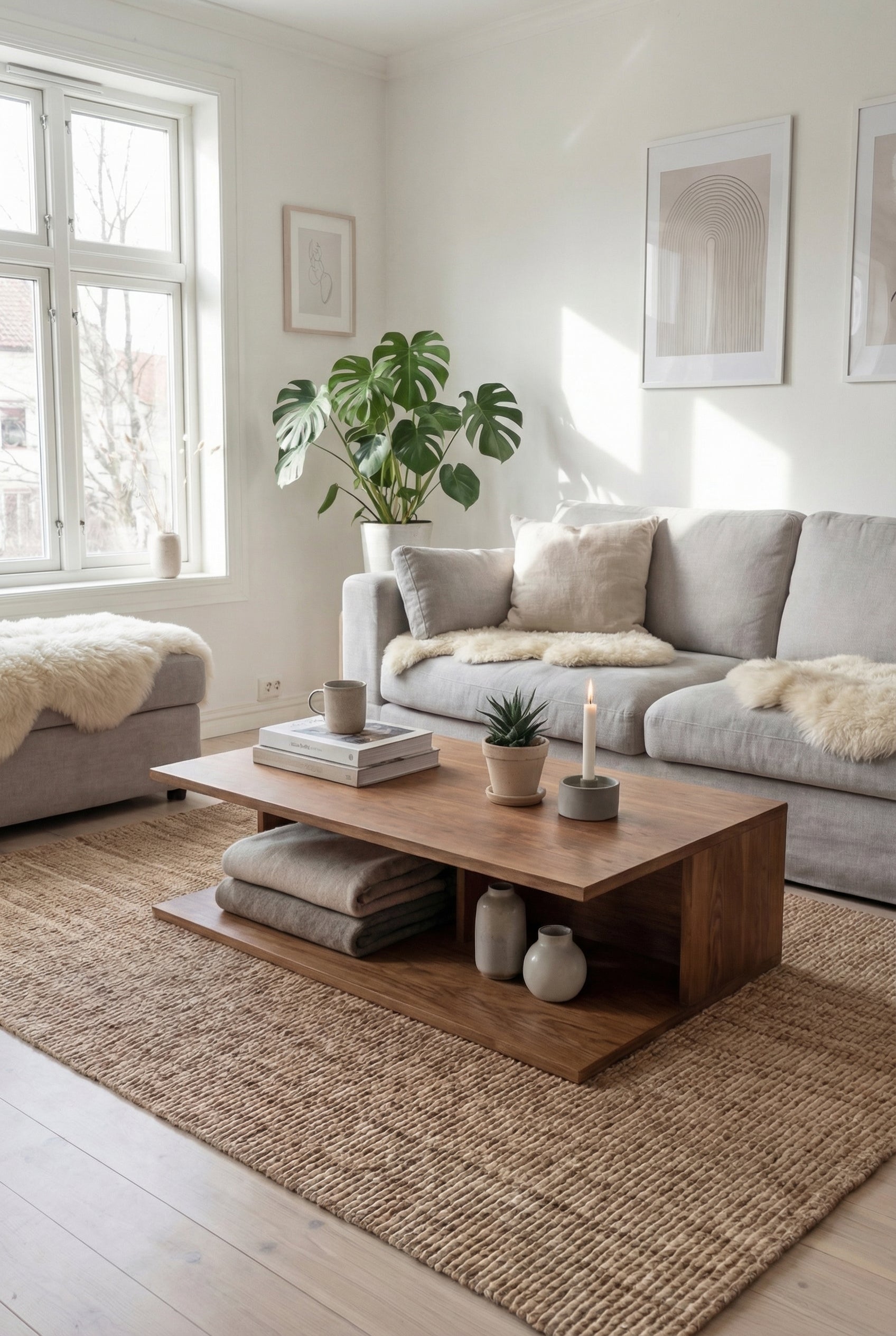 Brix Coffee Table CT4-B ترابيزه خشب مودرن