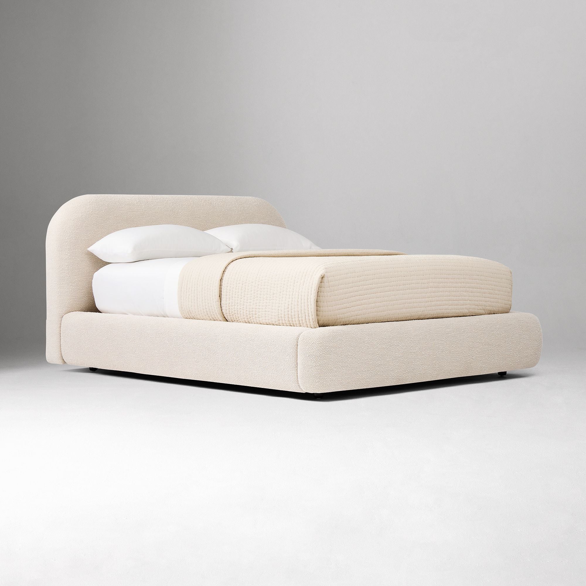 Drift King Bed (Beige)