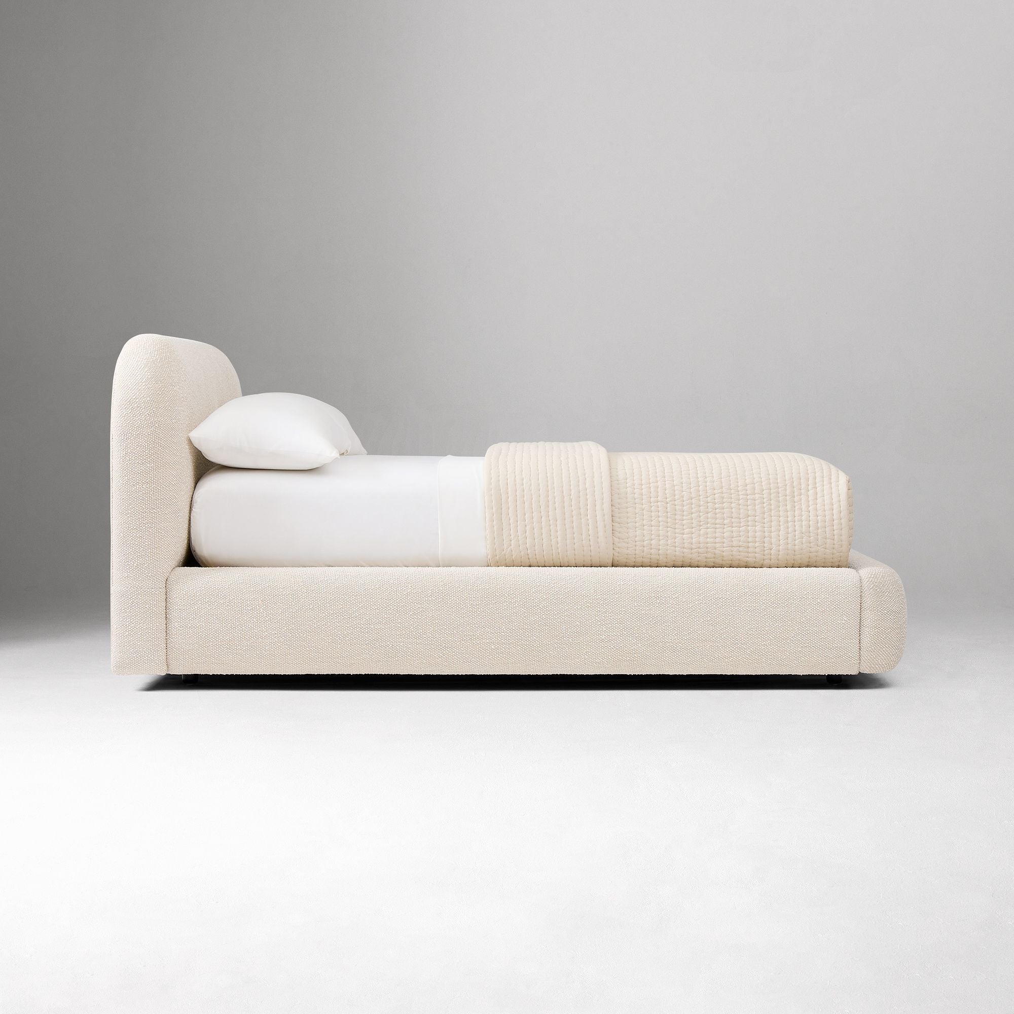 Drift Queen Bed (Beige)