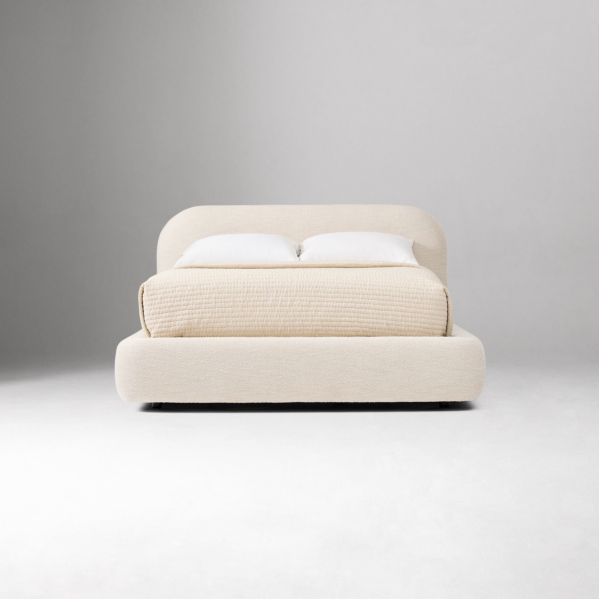 Drift Queen Bed (Beige)