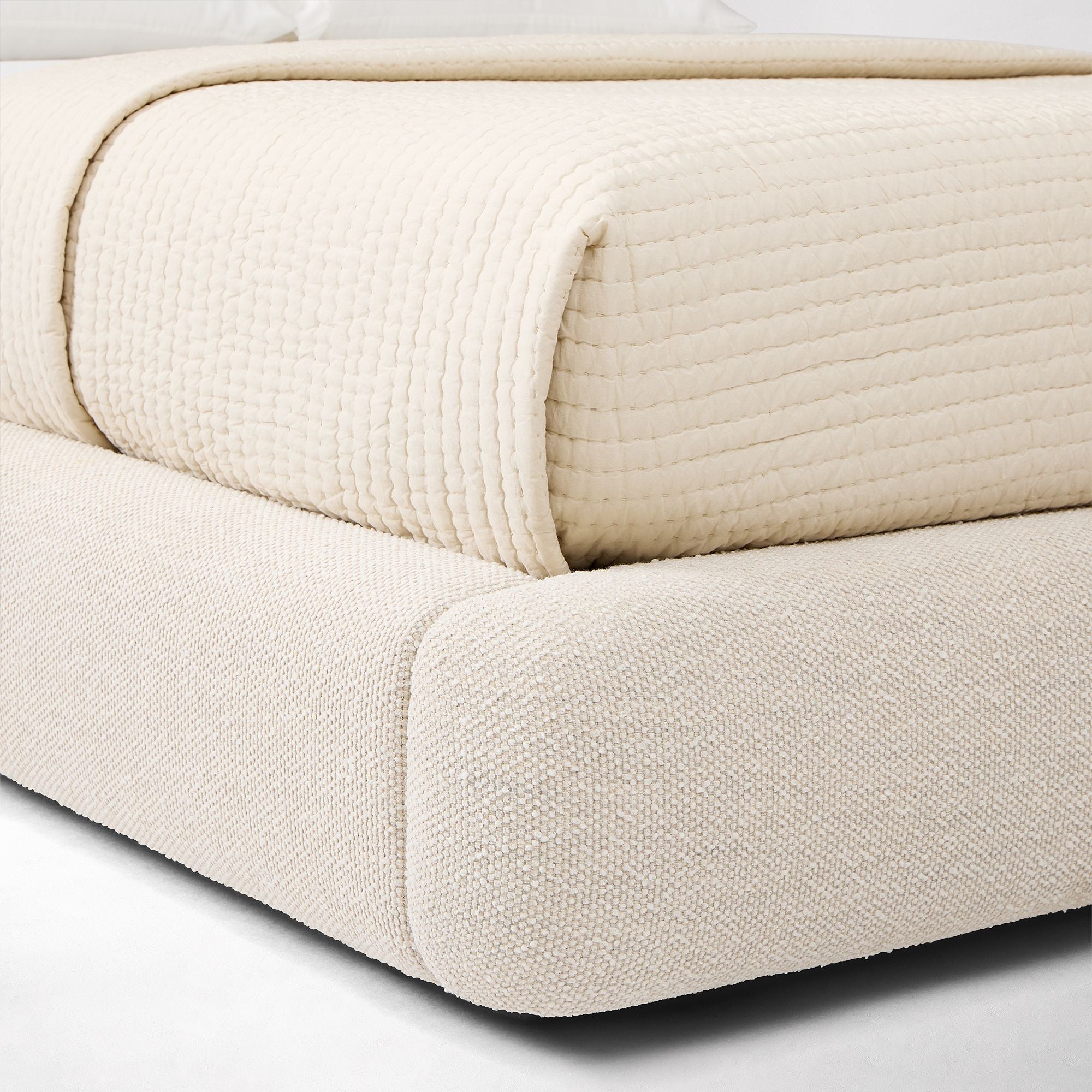 Drift Queen Bed (Beige)