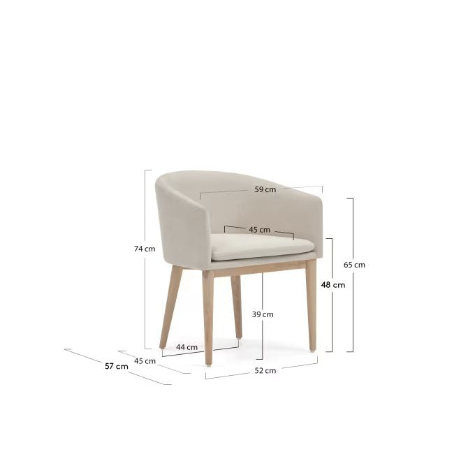 Drift Dinning Chair (White)