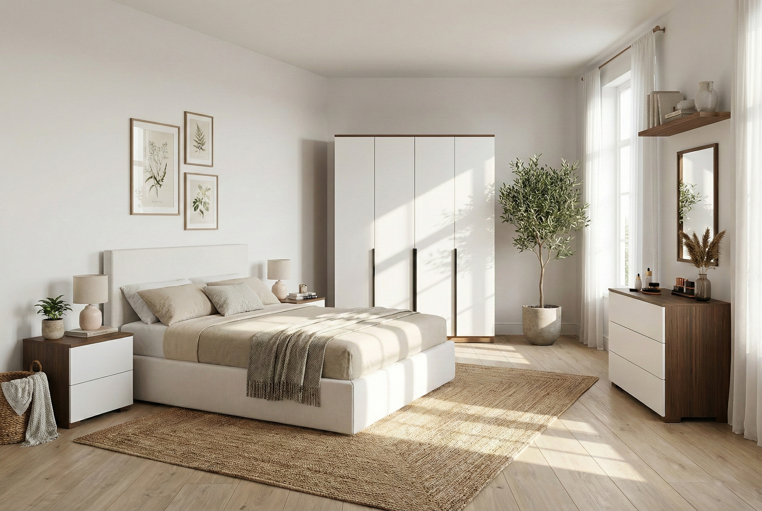 Drift Modern Bedroom Set Bundle BD5 -غرفة نوم مودرن