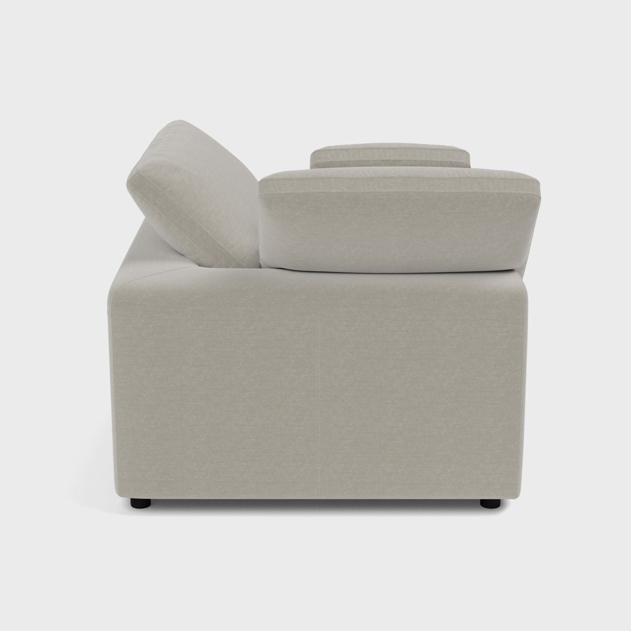 Fold Three Seater with Ottoman