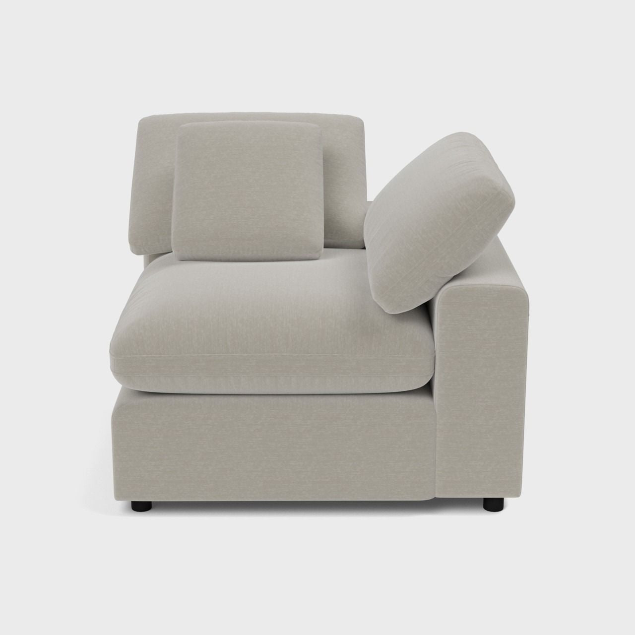 Fold Three Seater with Ottoman