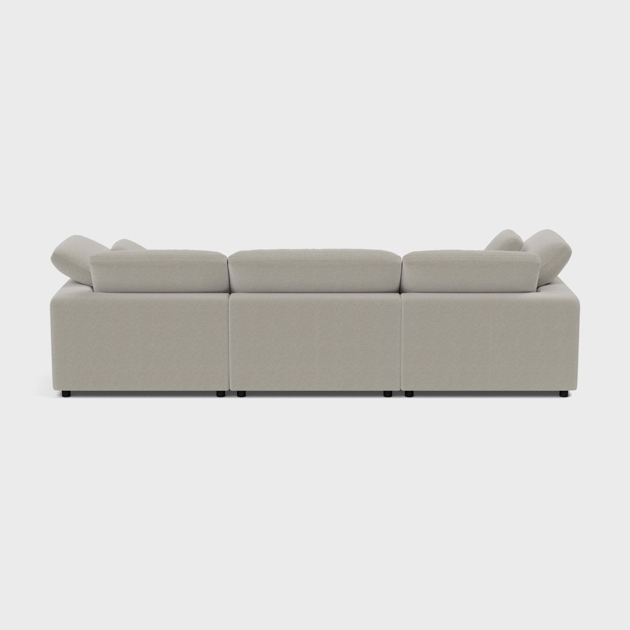 Fold Three Seater with Ottoman