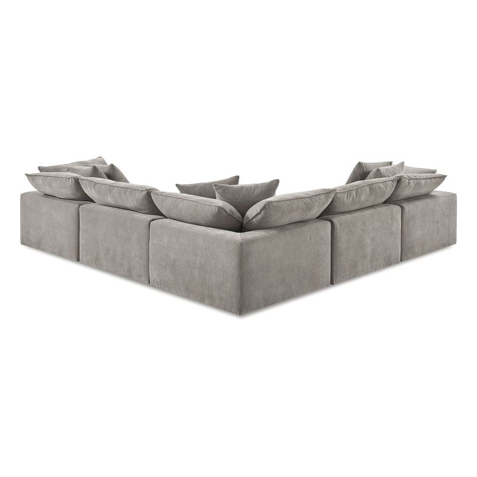 Fold Five Seater with Ottoman