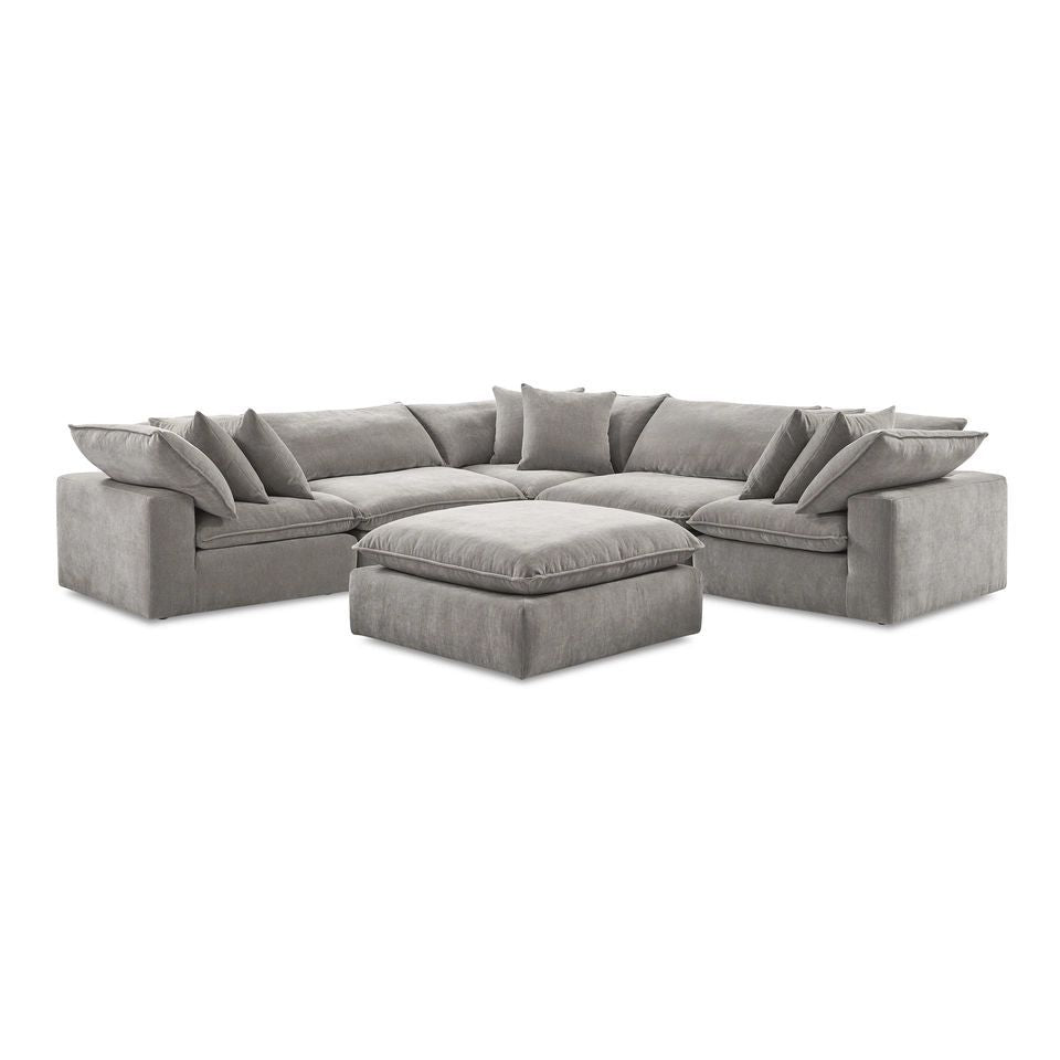 Fold Five Seater with Ottoman