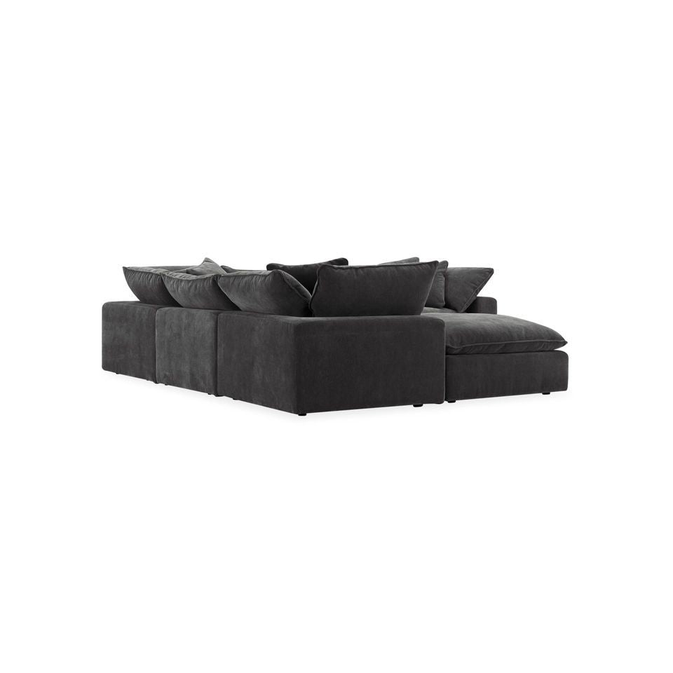 Fold Five Seater with Ottoman