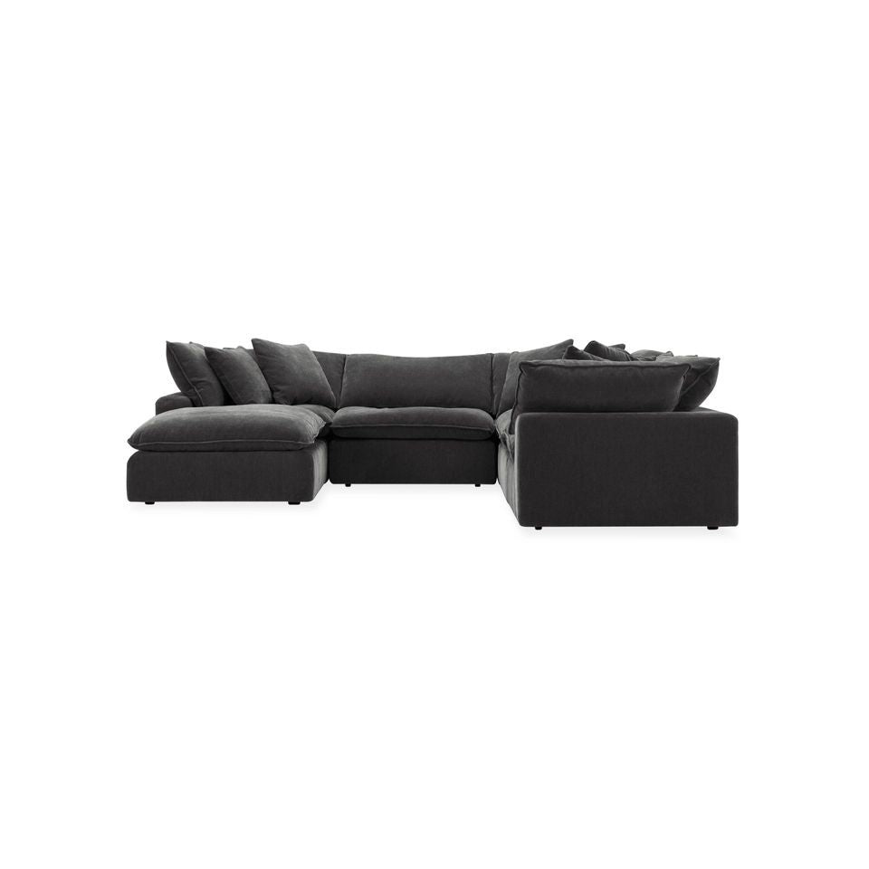 Fold Five Seater with Ottoman