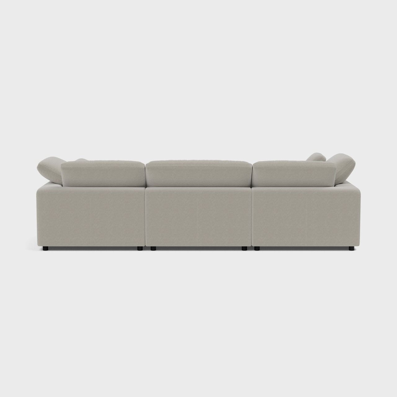 Fold Five Seater L Shape