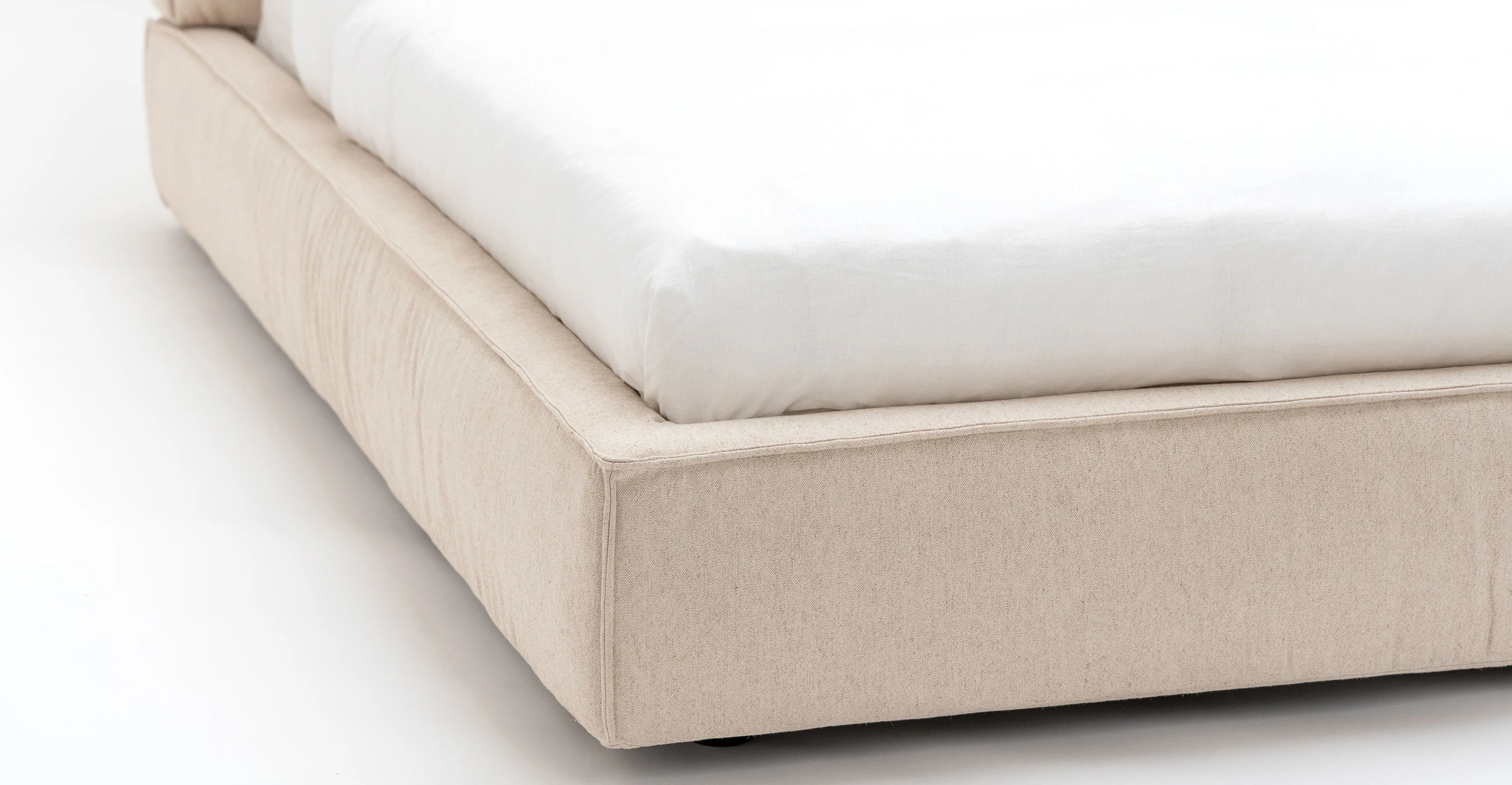 Fold Queen Bed (Beige)