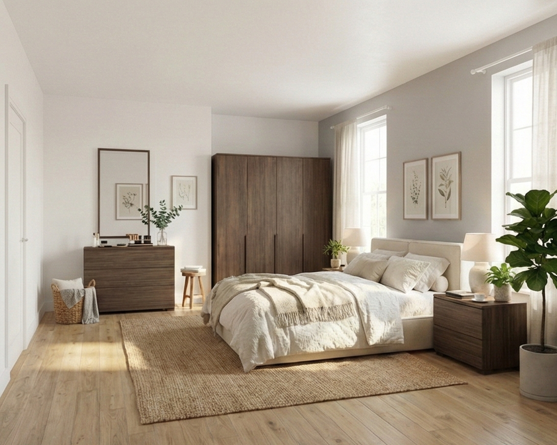 Fold Modern Bedroom Set Bundle Model B BD2-غرفة نوم مودرن