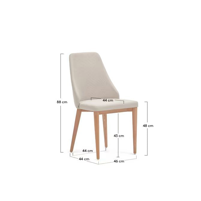Fold Dinning Chair (White)