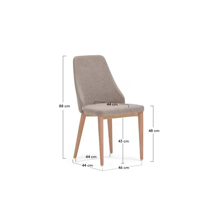 Fold Dinning Chair (Grey)