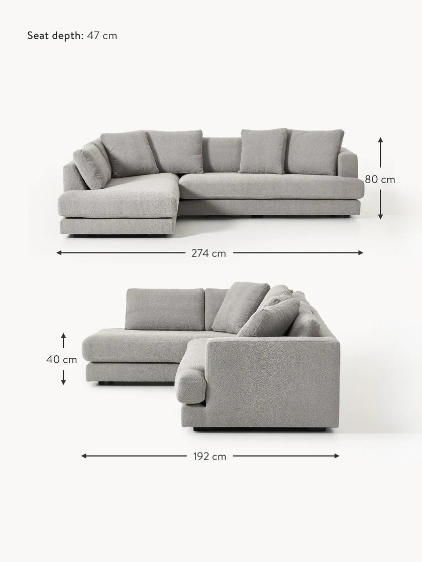 Fold L shape Sofa