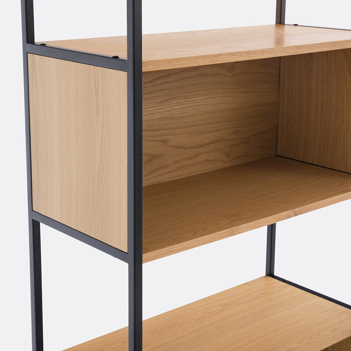 Fold Side Board 3 Open Cabinets Large