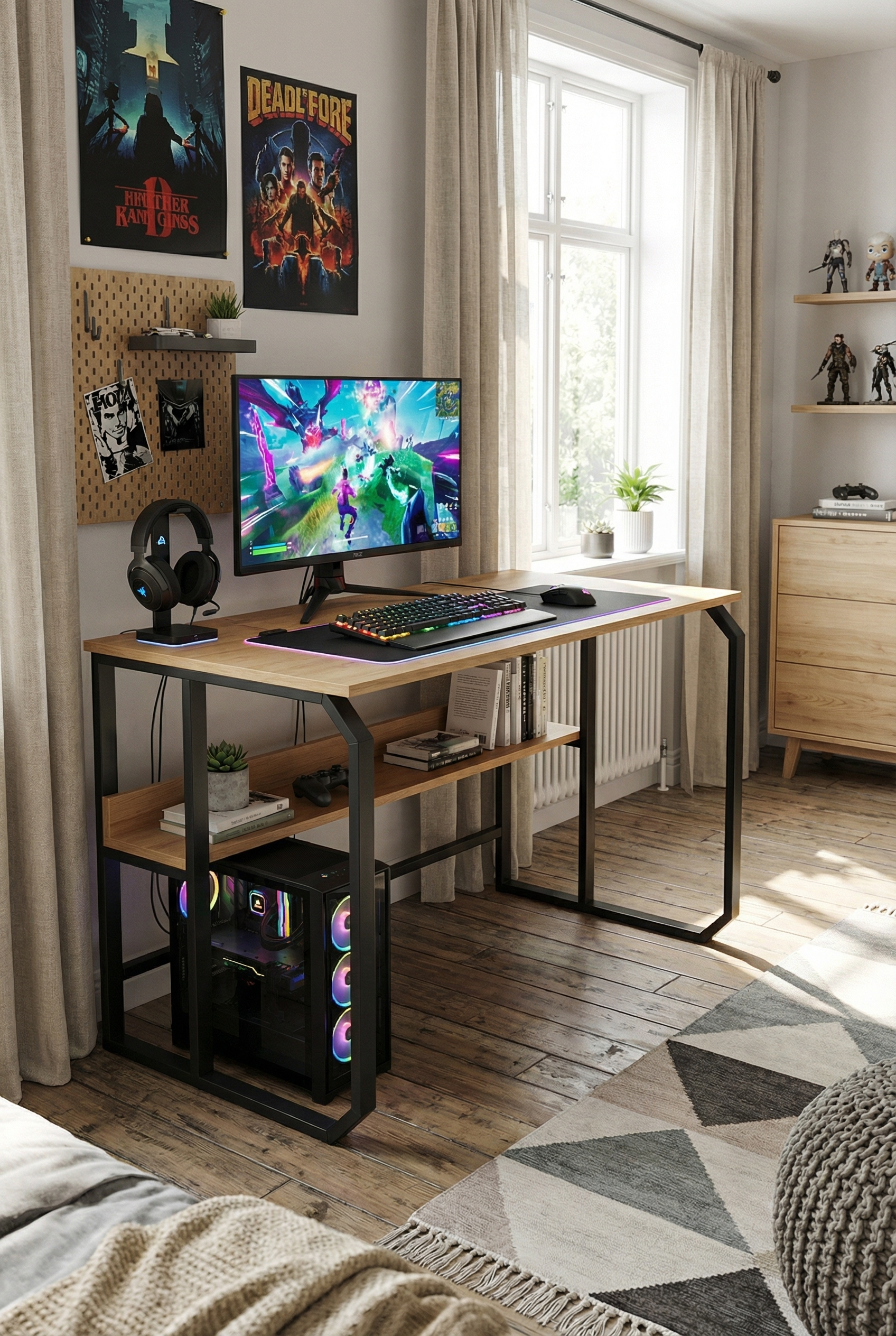 Gaming Desk K2S-BN
