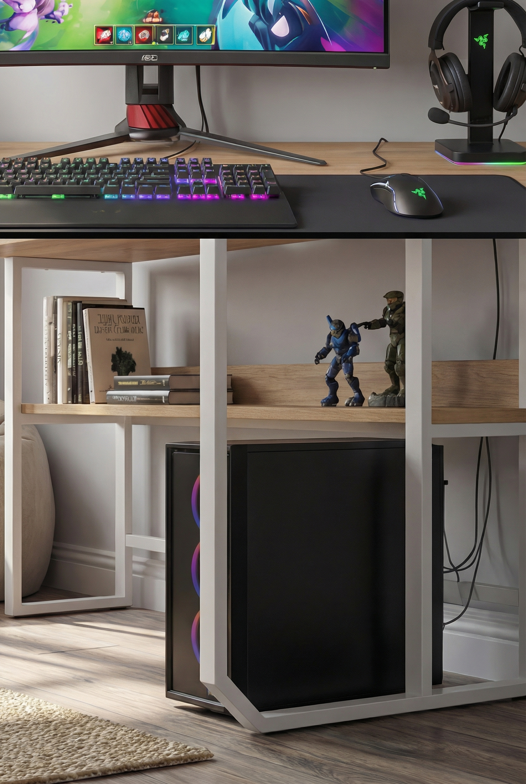 Gaming Desk K2S-WN