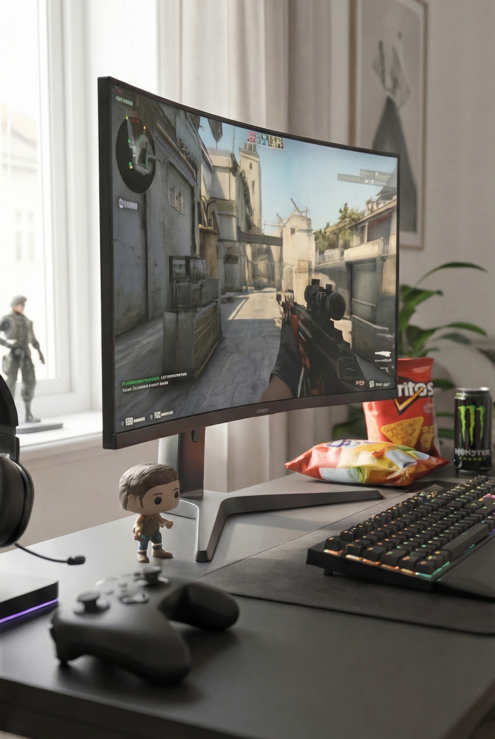 Gaming Desk K4-BL