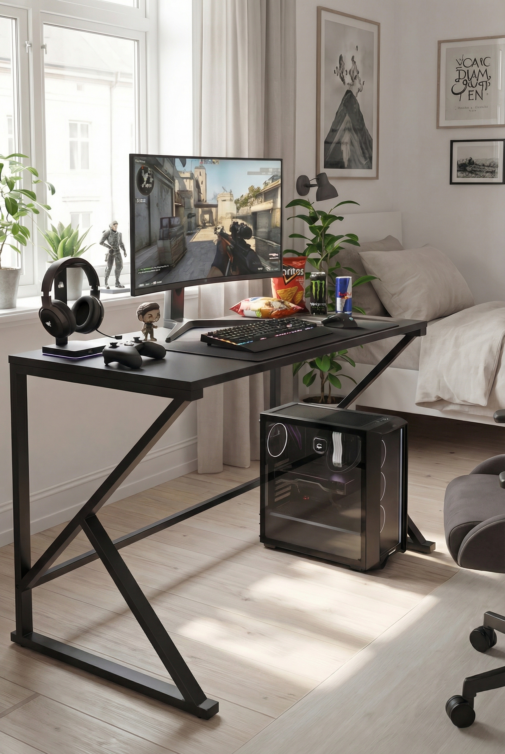Gaming Desk K4-BL