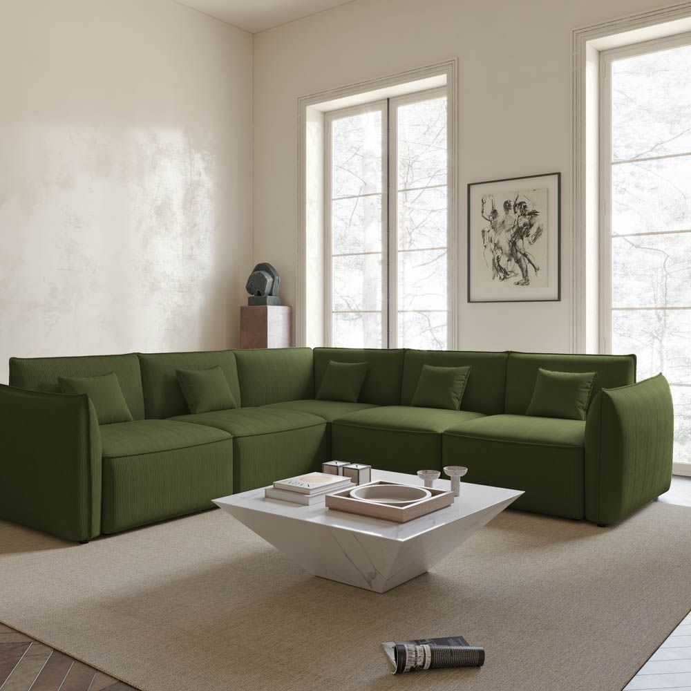 Kanso Five Seater L Shape