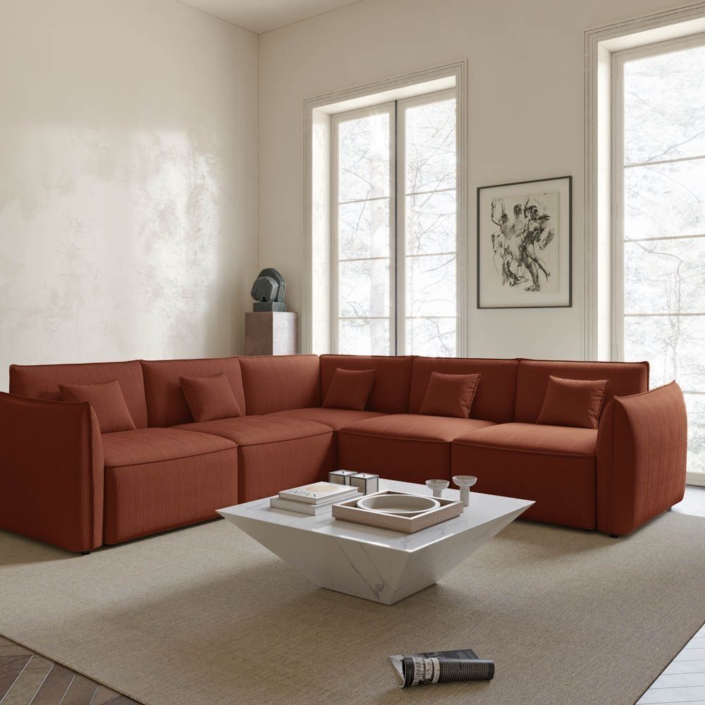 Kanso Five Seater L Shape