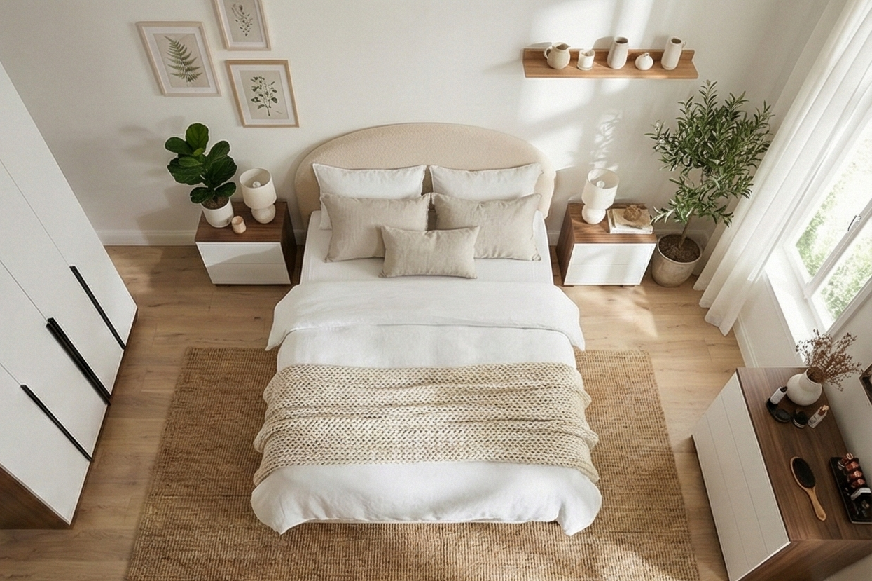 Kanso Modern Bedroom Set Bundle BD3 -غرفة نوم مودرن