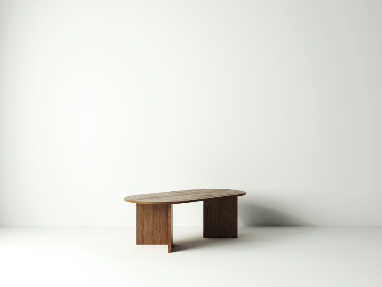 Kanso Oval Coffee Table-KCT1