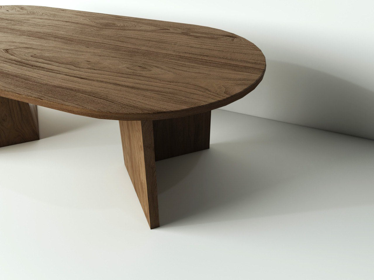 Kanso Oval Coffee Table-KCT1