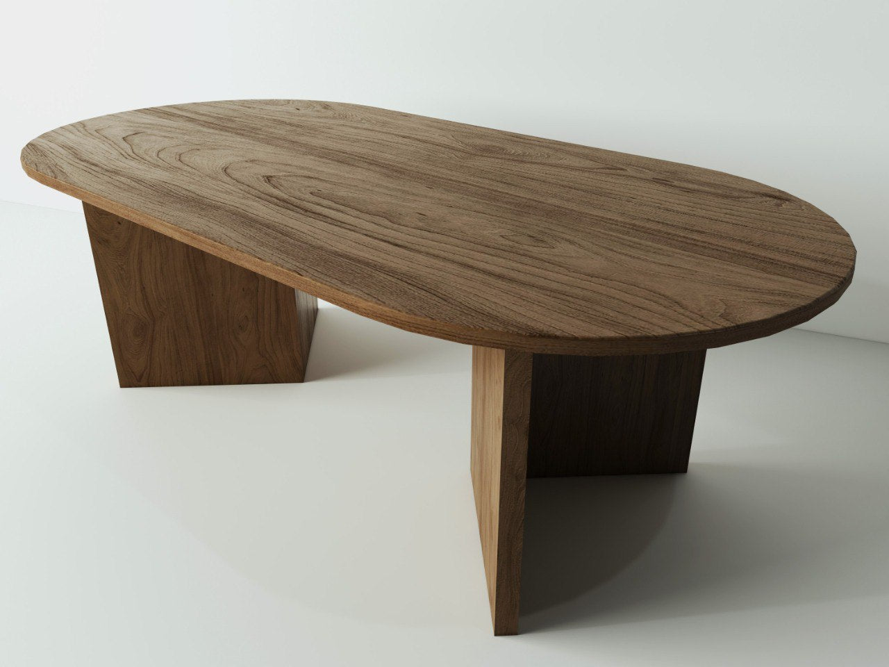 Kanso Oval Coffee Table-KCT1
