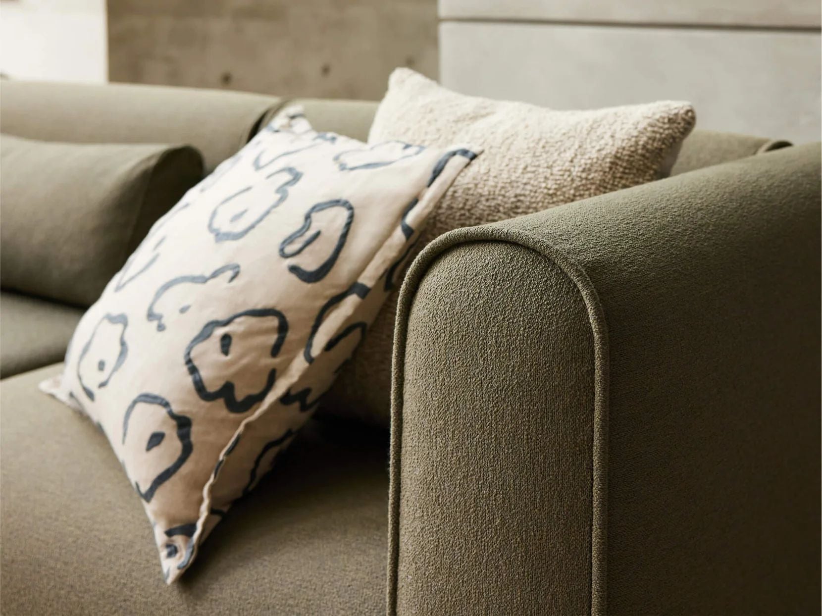 Loom Three Seater Chaise Lounge