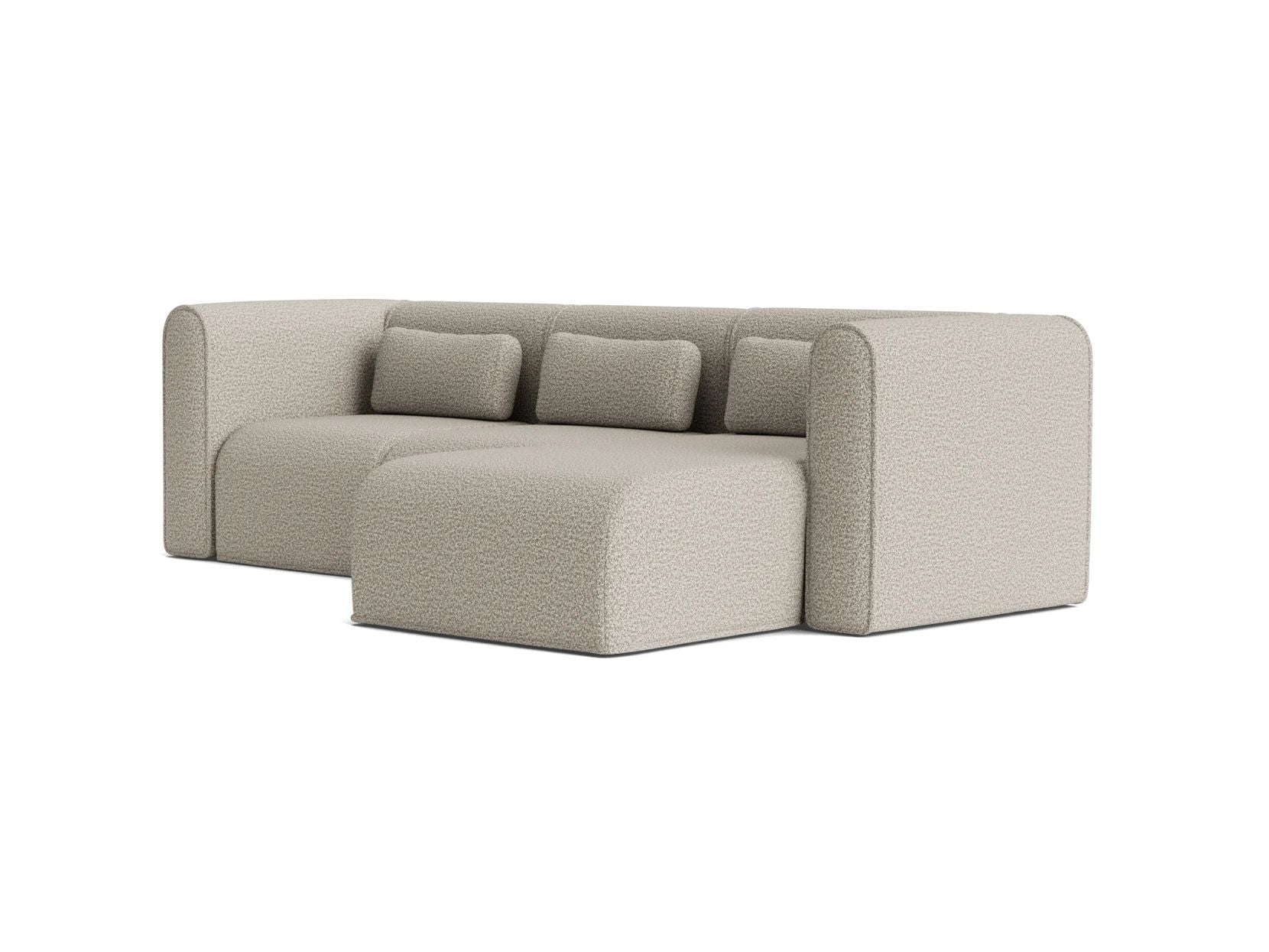 Loom Three Seater Chaise Lounge