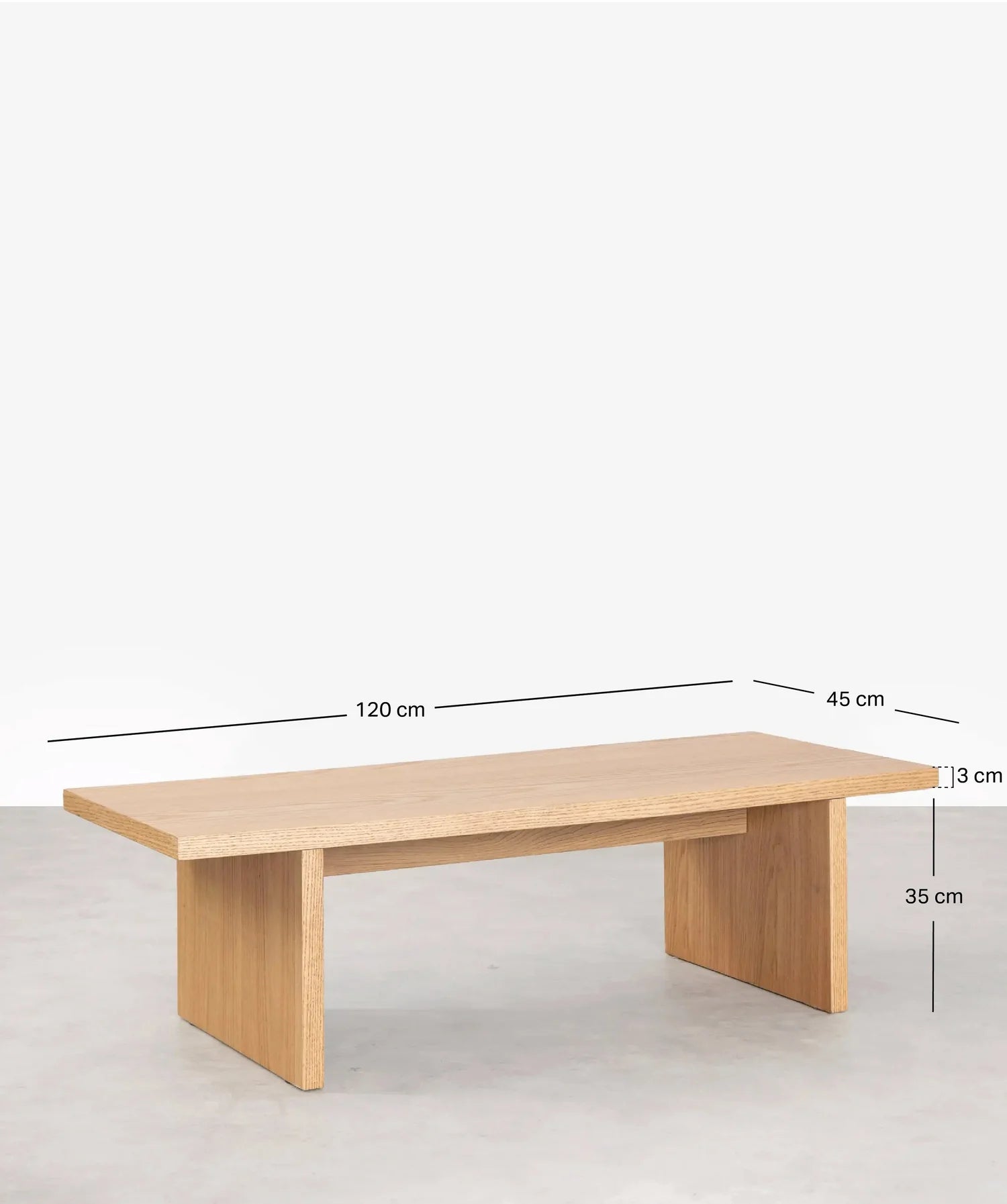 Loom Rectangular Coffee Table (Natural)