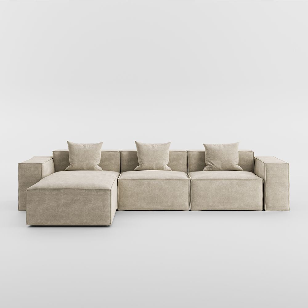 Metro Three Seater Chaise Lounge