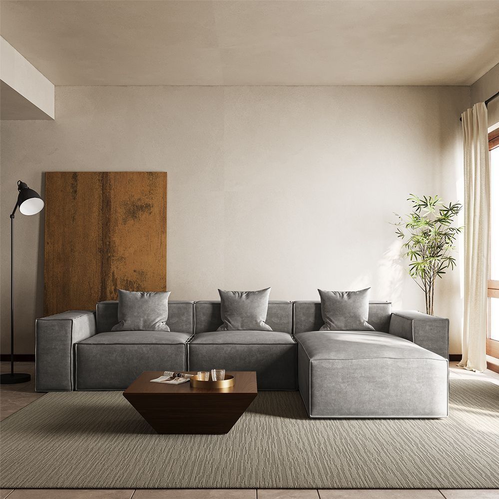 Metro Three Seater Chaise Lounge