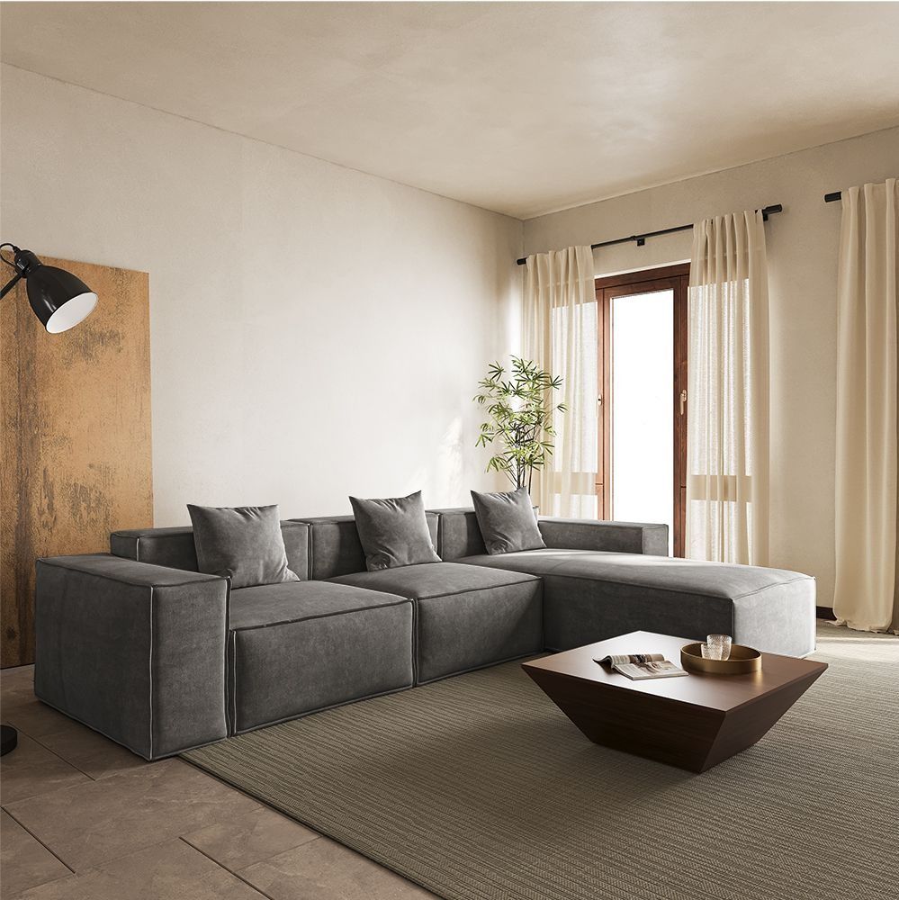 Metro Three Seater Chaise Lounge