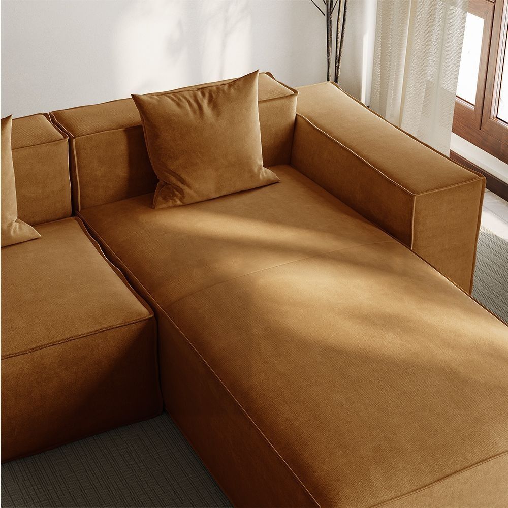Metro Three Seater Chaise Lounge
