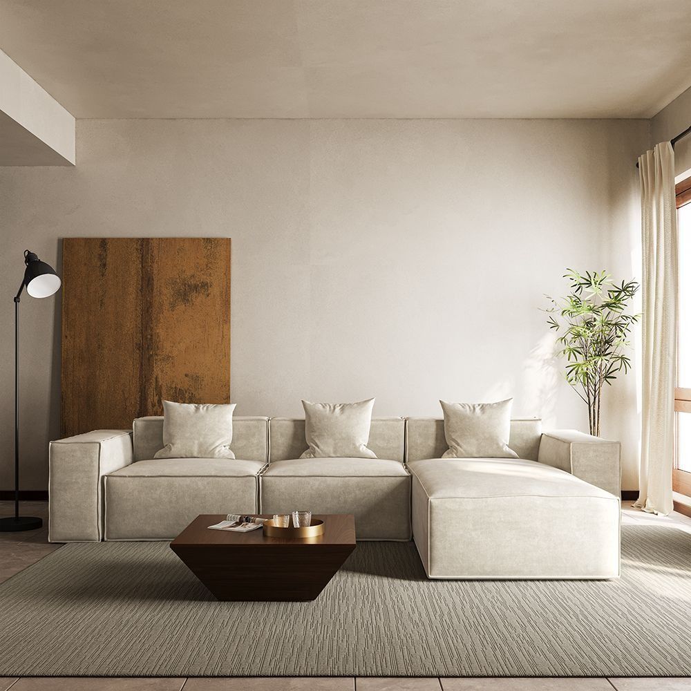 Metro Three Seater Chaise Lounge