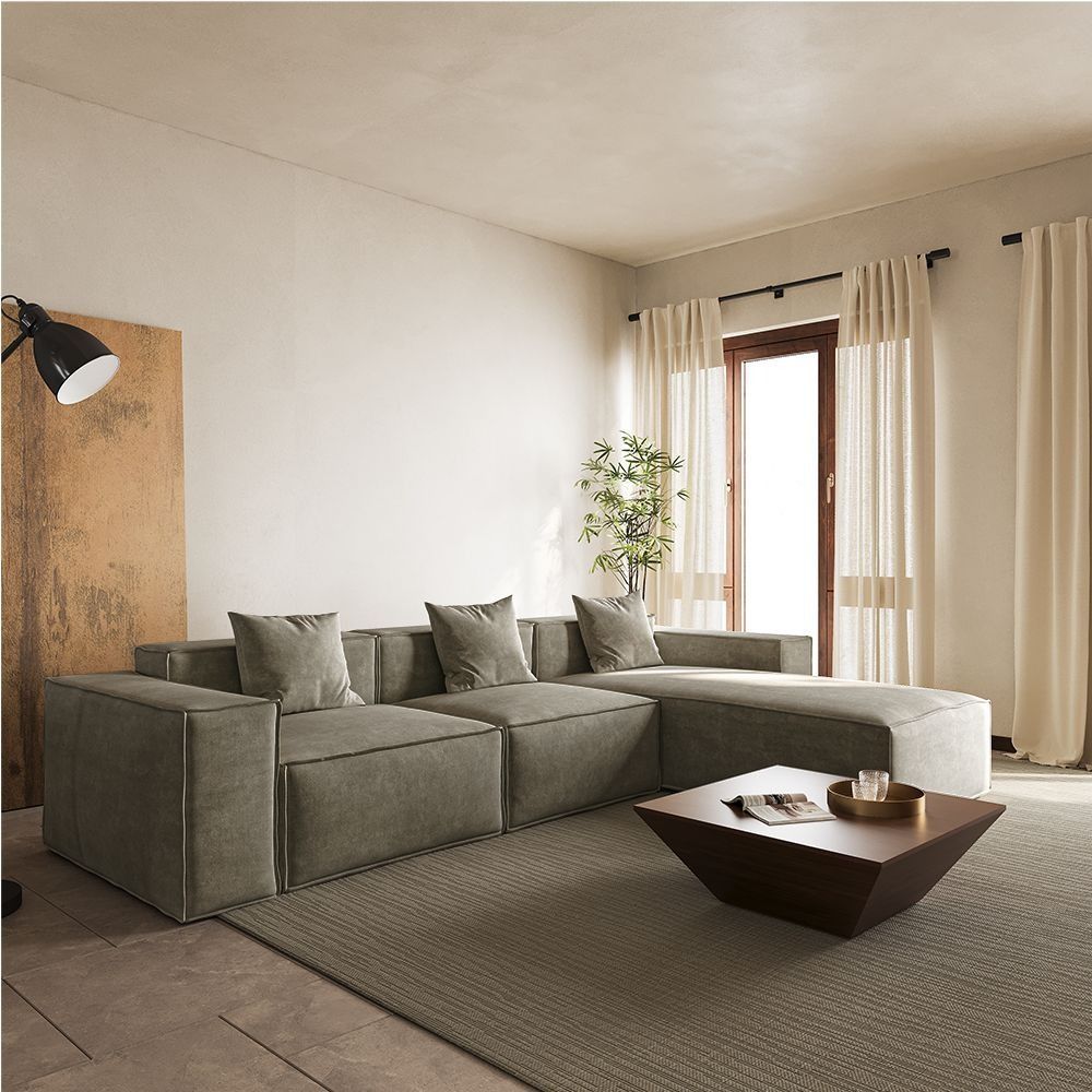 Metro Three Seater Chaise Lounge