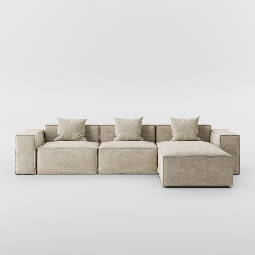 Metro Three Seater Chaise Lounge